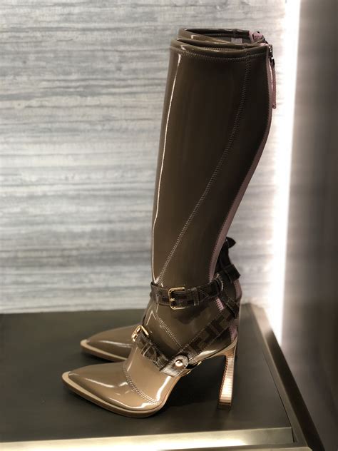 fendi new heels|fendi high heel boots.